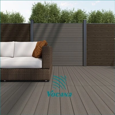 Komèsyal WPC Rooftop Decking|Sistèm Podium|Vocana