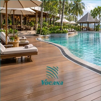 Pisin konpoze tabliye pou Thailand Resorts|Planch Deck WPC pisin plafon